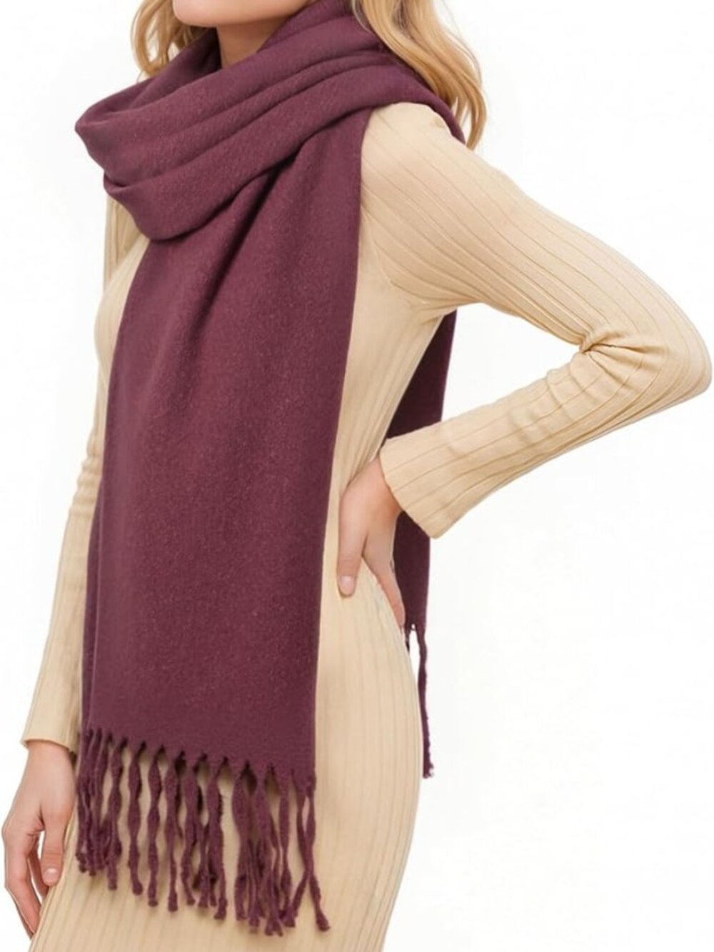 Scarf for Women Chunky Winter Scarf Cold Weather Thick Warm Ladies Scarves
